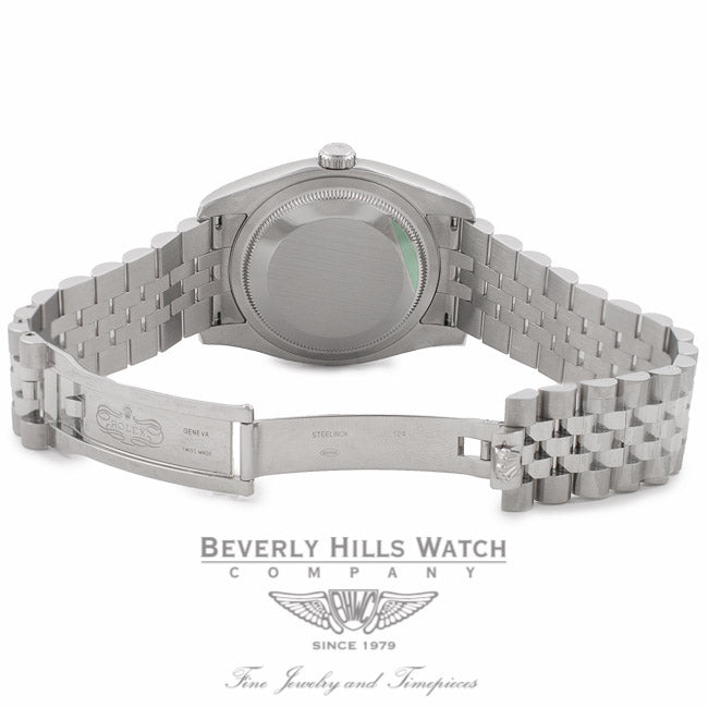 Rolex Datejust 36MM Stainless Steel Blue Dial 116200 AGXVXX - Beverly Hills Watch Company Watch Store