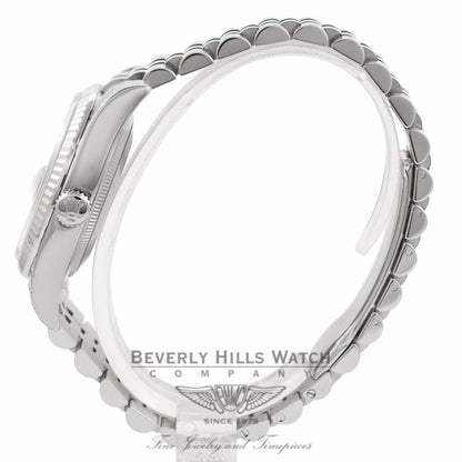 Rolex Datejust 36MM Black Roman Dial Jubilee Bracelet 116234 - Beverly Hills Watch Company Watch Store