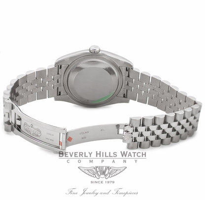 Rolex Datejust 36MM Black Roman Dial Jubilee Bracelet 116234 - Beverly Hills Watch Company Watch Store