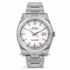 Rolex Datejust 36mm White Gold Fluted Bezel White Dial Watch 116234 KECKII - Beverly Hills Watch Company Watch Store