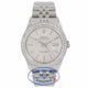 Rolex Datejust 36MM Stainless Steel Custom Diamond Set 18k White Gold Bezel Silver Dial 116244 VLEERR - Beverly Hills Watch Company Watch Store