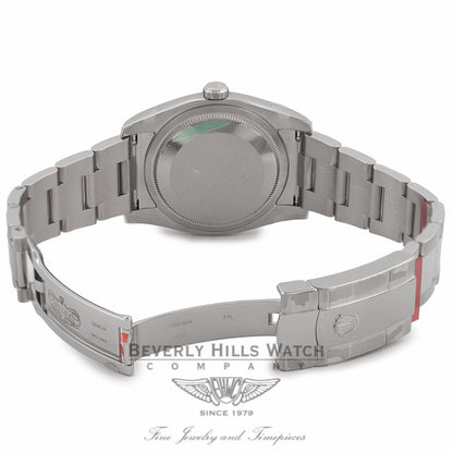Rolex Datejust 36MM Stainless Steel Domed Bezel White Dial 116200 RK3HX3 - Beverly Hills Watch Company Watch Store