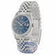 Rolex Datejust 36mm Stainless Steel Engine Bezel Blue Dial 16220 Y23Y3T - Beverly Hills Watch Company