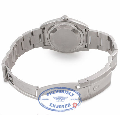 Rolex Datejust Stainless Steel 36mm Oyster Bracelet Domed Bezel Rhodium Roman Dial Watch 116200 WR7KP6  - Beverly Hills Watch Company Watch Store