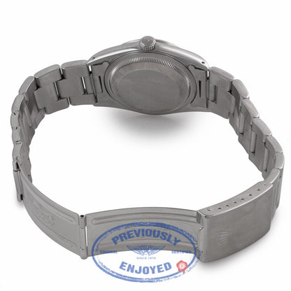 Rolex Datejust 36MM Stainless Steel Domed Bezel Bracelet 16200 8NY6K8 - Beverly Hills Watch Company Watch Store