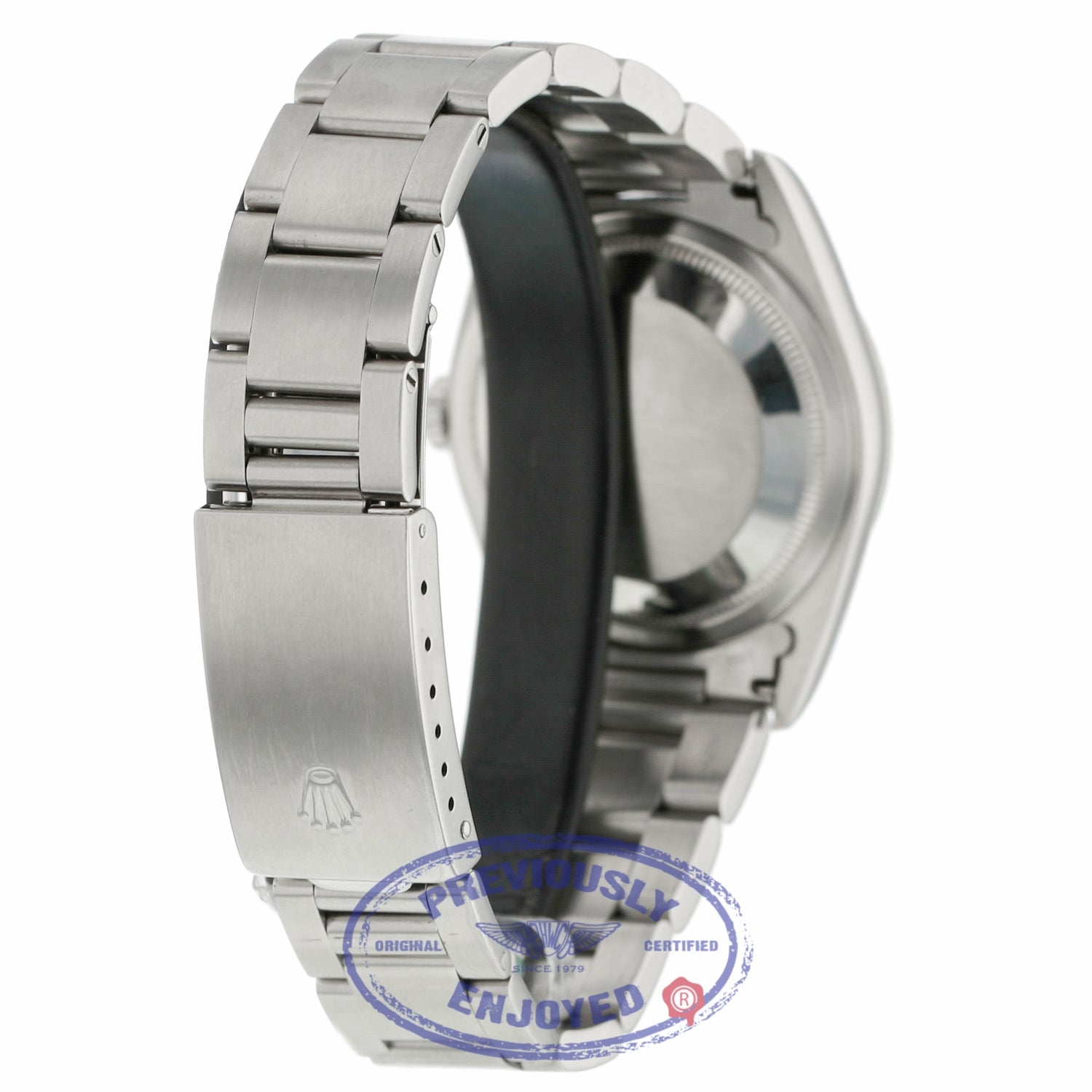 Rolex Datejust 36mm Stainless Steel White Dial Silver Roman Numerals 18k White Gold Fluted Bezel Oyster Bracelet 16234 4V6A77 - Beverly Hills Watch