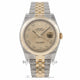Rolex Datejust 36MM 18K Yellow Gold Stainless Steel 18k Yellow Gold Fluted Bezel Champagne Dial 116233 HFF4NZ - Beverly Hills Watch Company