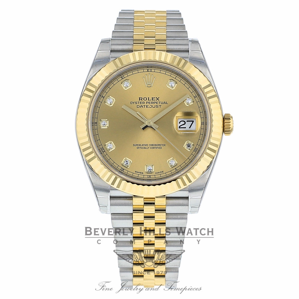 Rolex Datejust 41mm Steel and Yellow Gold 126333 - Beverly Hills Watch