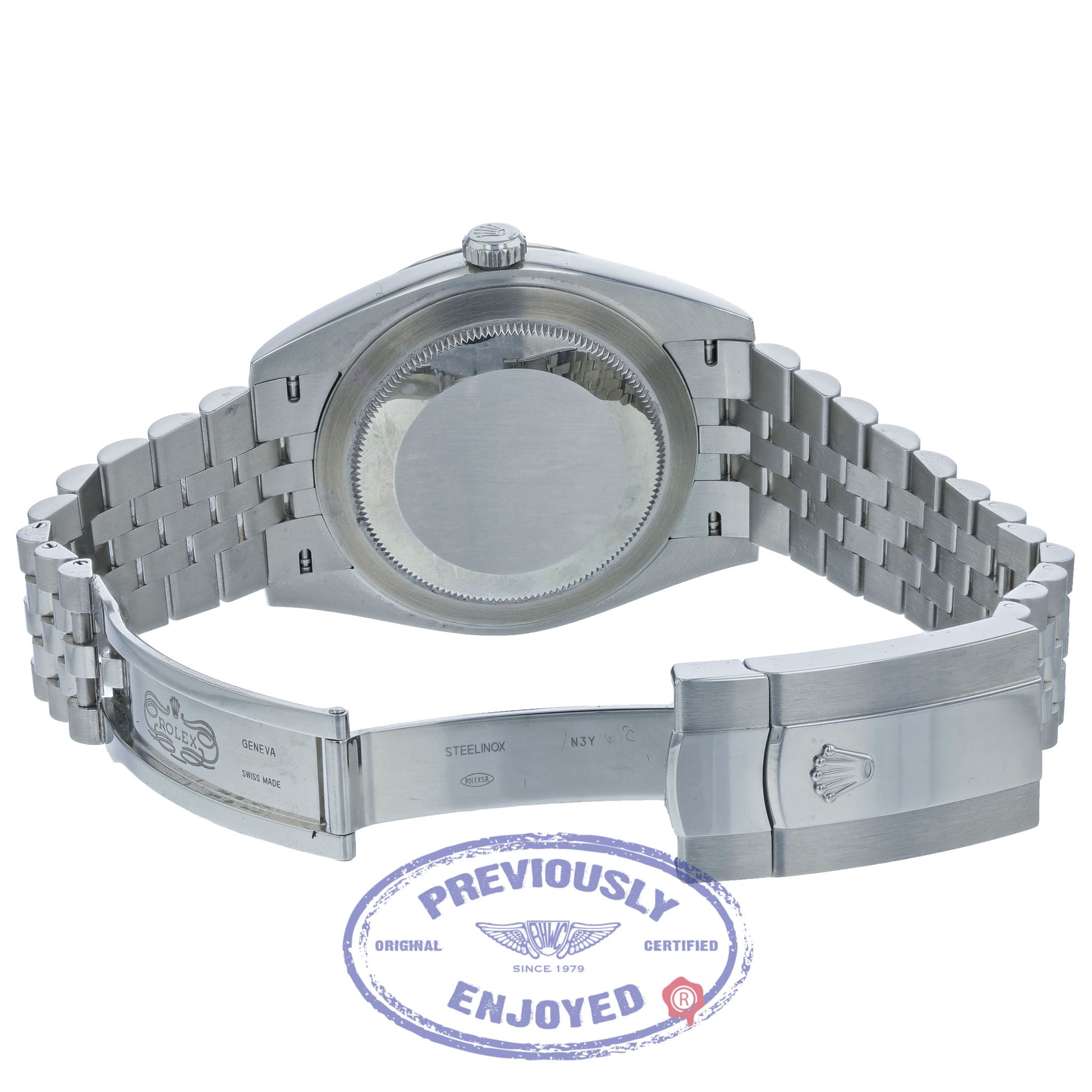 Rolex Datejust 41mm 18k White Gold Stainless Steel  Jubilee Bracelet 126334 Q0H7E0