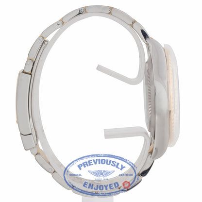 Rolex Datejust II 41mm Stainless Steel and Yellow Gold Slate Roman Dial Watch 116333 - NPFKA4 - Beverly Hills Watch Company