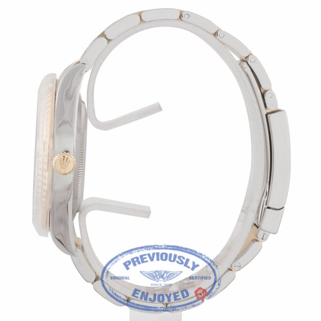 Rolex Datejust II 41mm Stainless Steel and Yellow Gold Slate Roman Dial Watch 116333 - NPFKA4 - Beverly Hills Watch Company