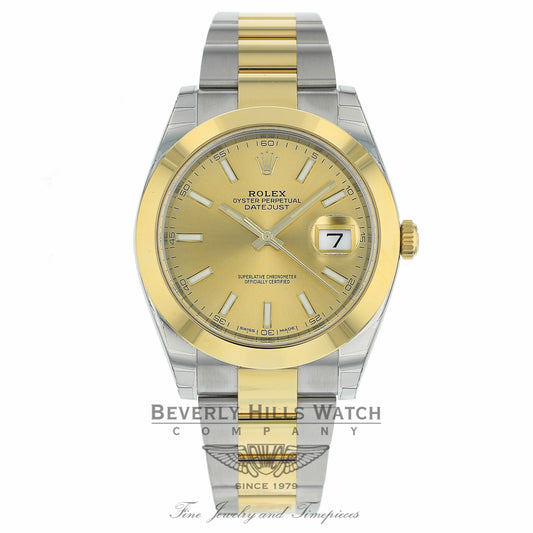 Rolex Datejust II 41mm Domed Bezel Yellow Gold 126303 39X66C - Beverly Hills Watch