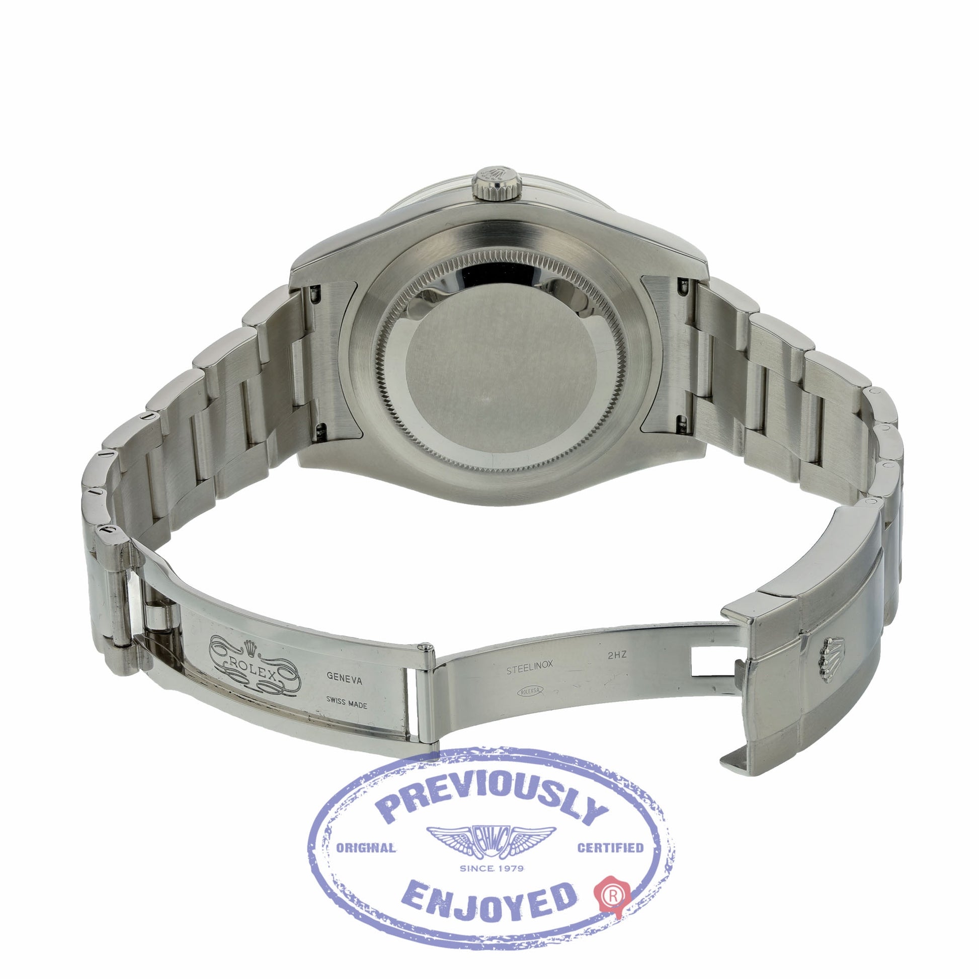 Rolex Datejust II 41mm White Gold Fluted Bezel Stainless Steel Silver Arabic Dial 116334 FFEVRJ- Beverly Hills Watch