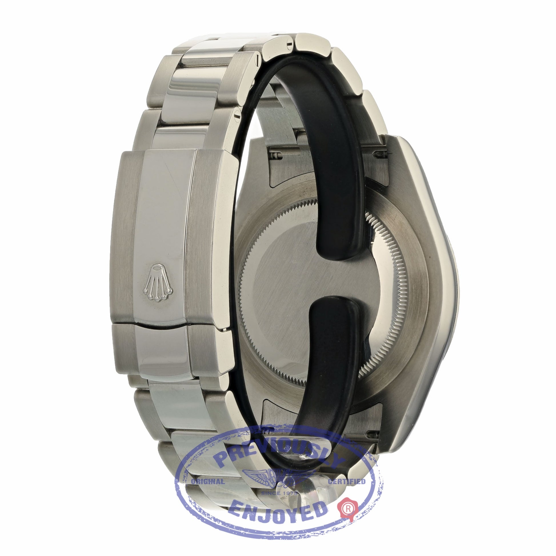 Rolex DateJust II Stainless Steel 41mm White Stick Dial 116300 662X05 - Beverly Hills Wath Company