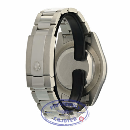 Rolex DateJust II Stainless Steel 41mm White Stick Dial 116300 662X05 - Beverly Hills Wath Company