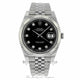 Rolex Datejust 41mm Stainless Steel 18k White Gold Fluted Bezel 126334 9U3ECE - Beverly Hills Watch