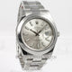 Rolex Datejust II 41mm Stainless Steel Oyster Bracelet Smooth Bezel Silver Stick Dial Watch 16300 Beverly Hills Watch Company Watches