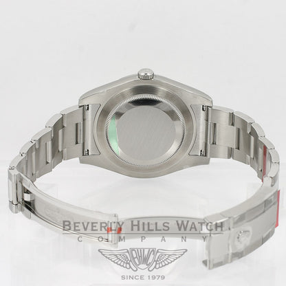 Rolex Datejust II 41mm Stainless Steel Oyster Bracelet Smooth Bezel Silver Stick Dial Watch 16300 Beverly Hills Watch Company Watches