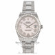 Rolex DateJust 18k White Gold Diamond Bezel Pink Mother of Pearl 31MM 178384 - Beverly Hills Watch Company Watch Store
