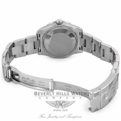 Rolex DateJust 18k White Gold Diamond Bezel Pink Mother of Pearl 31MM 178384 - Beverly Hills Watch Company Watch Store