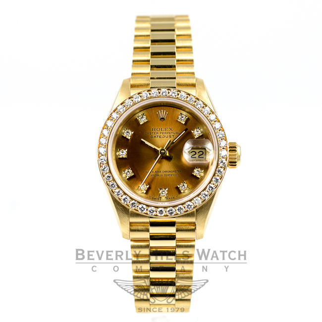 Rolex 18K Yellow Gold Datejust 69138 Beverly Hills Watch Company