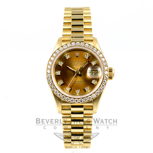 Rolex 18K Yellow Gold Datejust 69138 Beverly Hills Watch Company