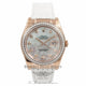Rolex DateJust Rose Gold 35MM Mother of Pearl Dial 116185 UN6ZB2 - Beverly Hills Watch Company Watch Store