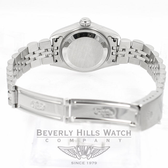 Rolex Datejust 26MM Stainless Steel Diamond Dial Ladies Watch 79174 Beverly Hills Watch Compnay
