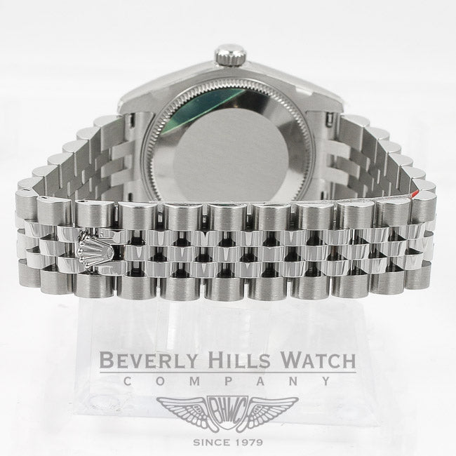 Rolex Datejust 31mm Stainless Steel Jubilee Bracelet Fluted Bezel Champagne White Stick Dial Watch 178274 If you are looking for a Luxury Watch Store in Beverly Hills, come and see us at Beverly Hills Watch Company