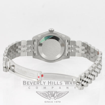 Rolex Datejust 31mm Stainless Steel Jubilee Bracelet Fluted Bezel Champagne White Stick Dial Watch 178274 If you are looking for a Luxury Watch Store in Beverly Hills, come and see us at Beverly Hills Watch Company