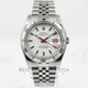 Rolex Datejust 36mm Stainless Steel Jubilee Bracelet Turn-O-Graph Bezel White Stick Dial Watch 116264 Beverly Hills Watch Company Watches