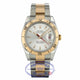 Rolex Datejust Thunderbird 36mm Rose Gold and Stainless Steel Turnograph Bezel Oyster Bracelet Silver Stick Dial 116261 52A5VH - Beverly Hills Watch