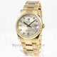 Rolex Day Date 18K Yellow Gold Oyster Bracelet 36mm Silver Diamond Dial Watch 118238 Beverly Hills Watch Company Watches
