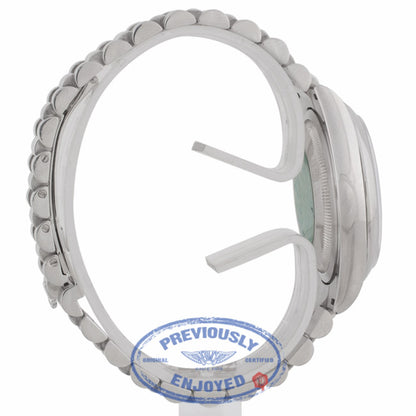 Rolex Day Date 36mm Glacier Blue Roman Dial President Bracelet 118206 9UF73R - Beverly Hills Watch Company