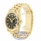 Rolex Day-Date President 36mm Yellow Gold Fluted Bezel Black Diamond and Ruby Dial 118238 JN1R9E