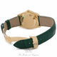 Rolex Day-Date President 36MM 18K Yellow Gold Green Dial Alligator Strap 118138 L6NWJW - Beverly Hills Watch Store