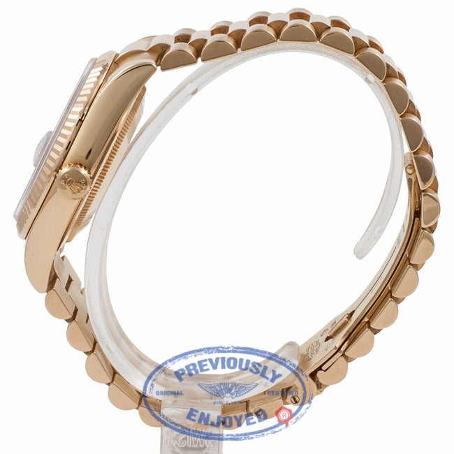 Rolex Day-Date President Gold Rose 118235 UXMYFZ - Beverly Hills Watch Company Watch Store