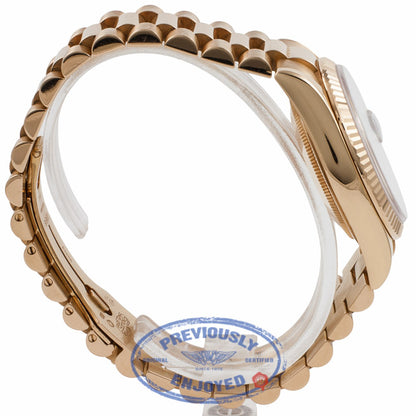 Rolex Day-Date President Gold Rose 118235 UXMYFZ - Beverly Hills Watch Company Watch Store