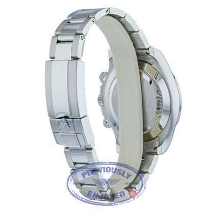 Rolex Daytona Chronograph 18K White Gold Oyster Bracelet Blue Dial 116509 NAL7U6 - Beverly Hills Watch