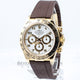 Rolex Daytona 18k Yellow Gold Case Brown Rubber B Strap Gold Deployment Buckle 16518 Beverly Hills Watch Company Watches