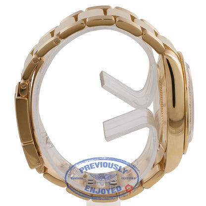 Rolex Daytona 40MM 18k Yellow Gold Pink Mother of Pearl Dial 116528 0H523N - Beverly Hills Watch Company Watch Store