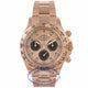 Rolex Daytona Everose Gold 40mm Oyster Bracelet Rose Dial Black Sub Dials Chronograph Watch 116505 1XRDEW - Beverly Hills Watch Company Watch Store
