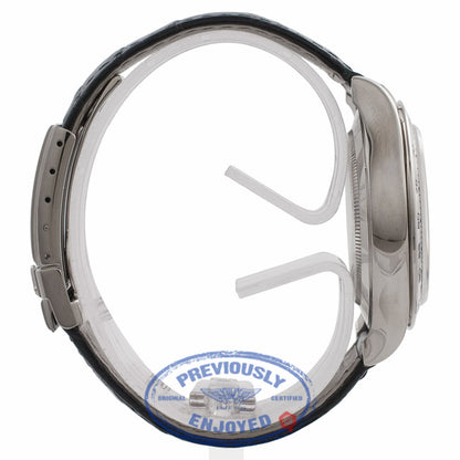 Rolex Daytona 40MM White Gold White Dial Black Alligator Strap 116519 VVVKFJ - Beverly Hills Watch Store