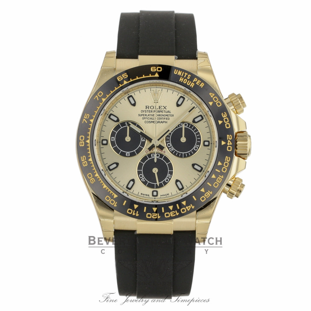 Rolex Daytona Oyster Perpetual Champagne Dial Automatic 116518LN VLRF7Q - Berverly Hills Watch