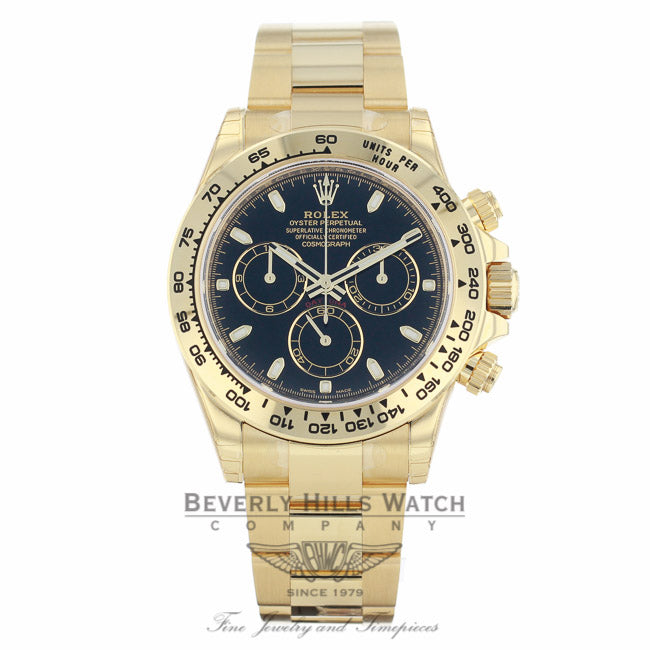 Rolex Oyster Perpetual Cosmograph Daytona 40mm 18k Yellow Gold 116508 MEAXM2 - Beverly Hills Watch Company