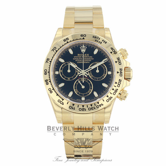 Rolex Oyster Perpetual Cosmograph Daytona 40mm 18k Yellow Gold 116508 MEAXM2 - Beverly Hills Watch Company