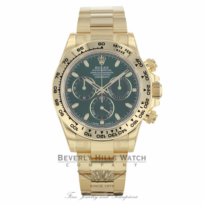 Rolex Oyster Perpetual Cosmograph Daytona Yellow Gold 116508  - Beverly Hills Watch