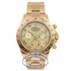 Rolex Daytona 40MM 18k Yellow Gold Yellow Mother of Pearl Dial 116528 L56ZR9 - Beverly Hills Watch Store