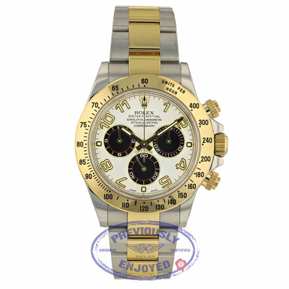 Rolex Daytona Stainless Steel and Gold Panda Dial 116523 A2X1JC