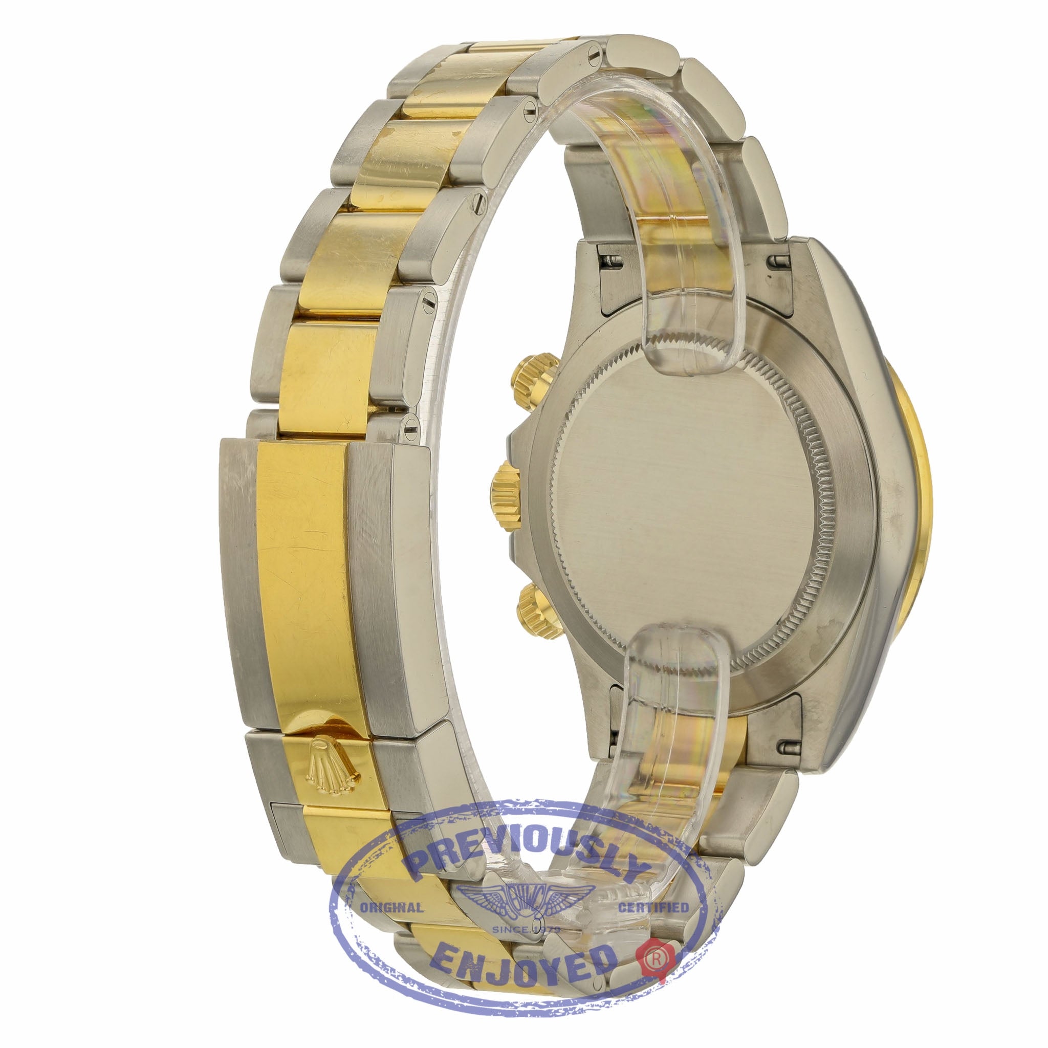 新品Open YYタンクトップ Rolex Daytona 116523 Two-Tone Factory White Panda Arabic Pre-Owned